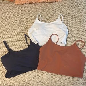 Athletic tanks, set of 3